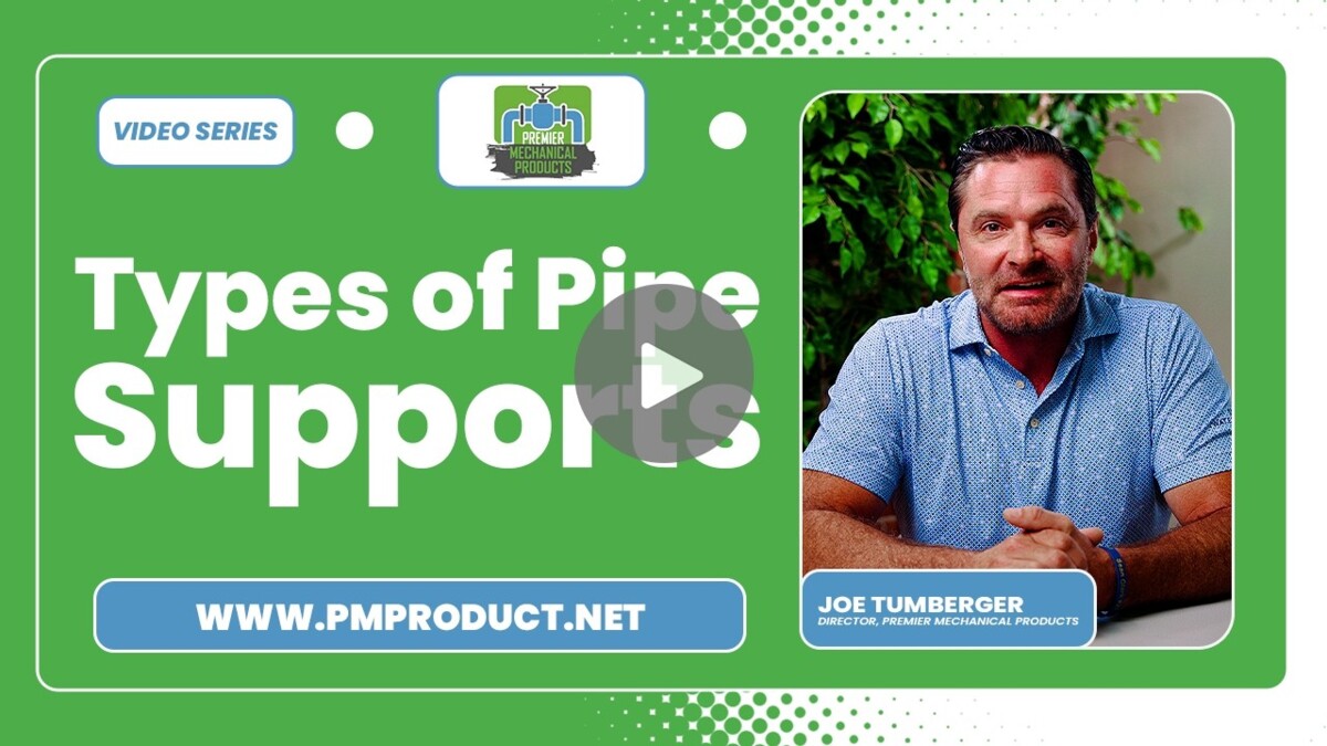 different types of pipe supports