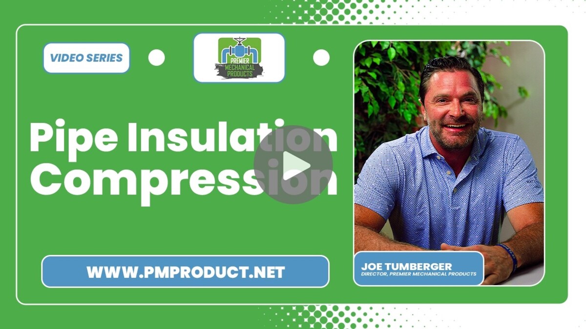 pipe insulation compression
